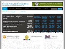 Tablet Screenshot of picksmachine.com
